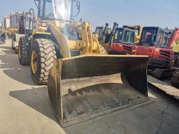WA 320-3 Komastu Used Wheel Loaders Used Payloader Comfortable Driving