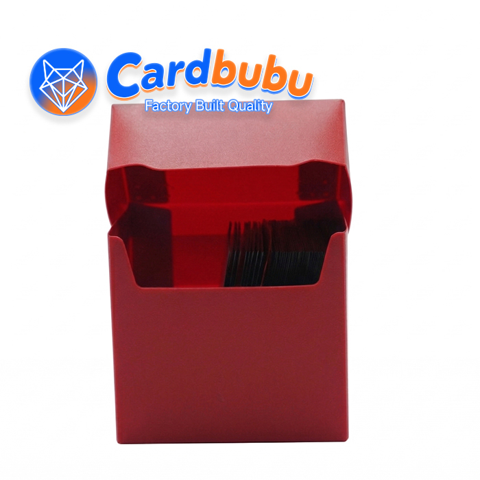 160 Card Yugioh Booster Box PT CG Holder Party Use Mtg Red Deck Box