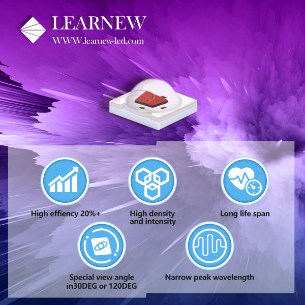 730NM 740NM 850NM 950NM IR LED чипы 3535 Инфракрасный LED чип для защиты кожи