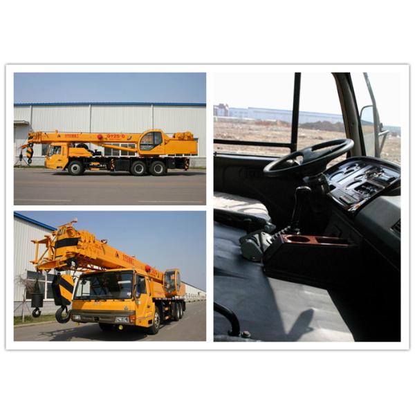 2500r / Min 25000kg Lifting Weight Hydraulic Truck Bed Crane with Moon Shap Cabin