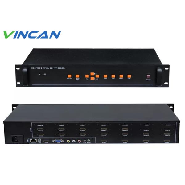 1920x1080 Display Resolution LCD Video Wall Controller 3x3 4x4