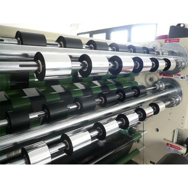 Print Production Date Wax Resin Ribbon Metallic Color Ink Ribbon For Black Stamp Ribbon