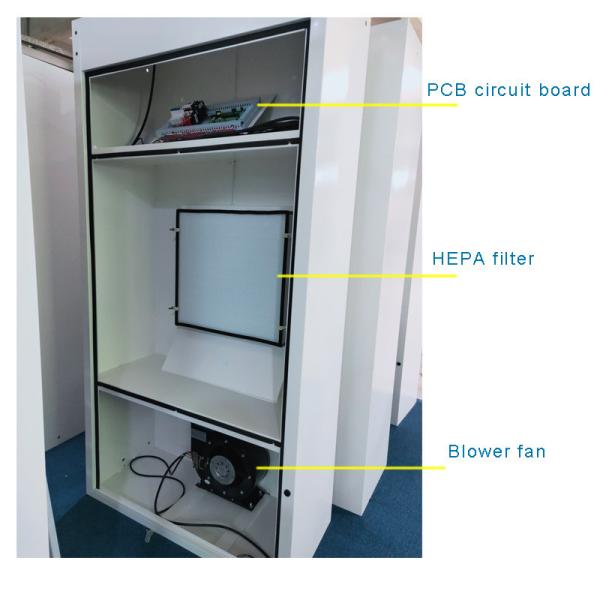 Sitio de ducha de aire del espejo SUS304 para la sola persona
