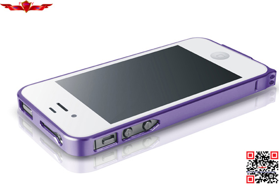 Ultra Thin 0.7MM Aluminum Bumper For Iphone 4 4S Multi Color High Quality Gift Box Yes