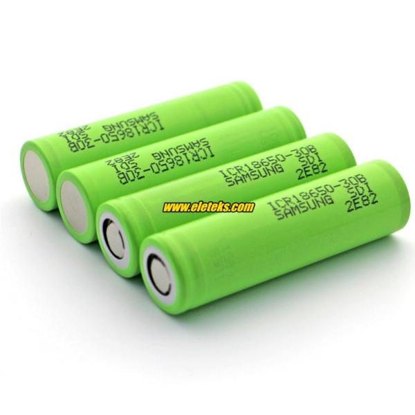 100% Original Samsung ICR18650-30B 3.7V 3000mah High capacity battery samsung sdi 18650 30B battery