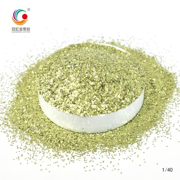 Colored Hex Aluminium Glitter Heat Resistant Purple Powder 0.2mm-1.0mm