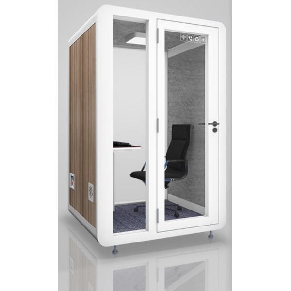 Подвижная светлая роскошная звукоизолированная комната для записей собраний и частного жилого помещения