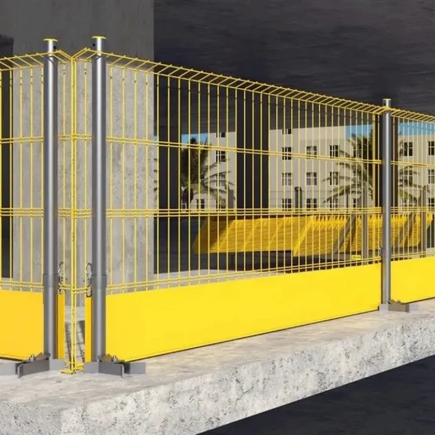 Customized Fall Restraint Temporary Safety Edge Protection Barrier Q235 for Construction
