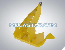 Molastar Stockless Steel Anchor For Sale Bruce FFTS Anchor Offshore Anchor  Easy Handling Steel Anchor For Marine
