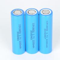 Bateria de lítio 3,7 V de Li Ion Rechargeable 18650 2200mah IEC62133