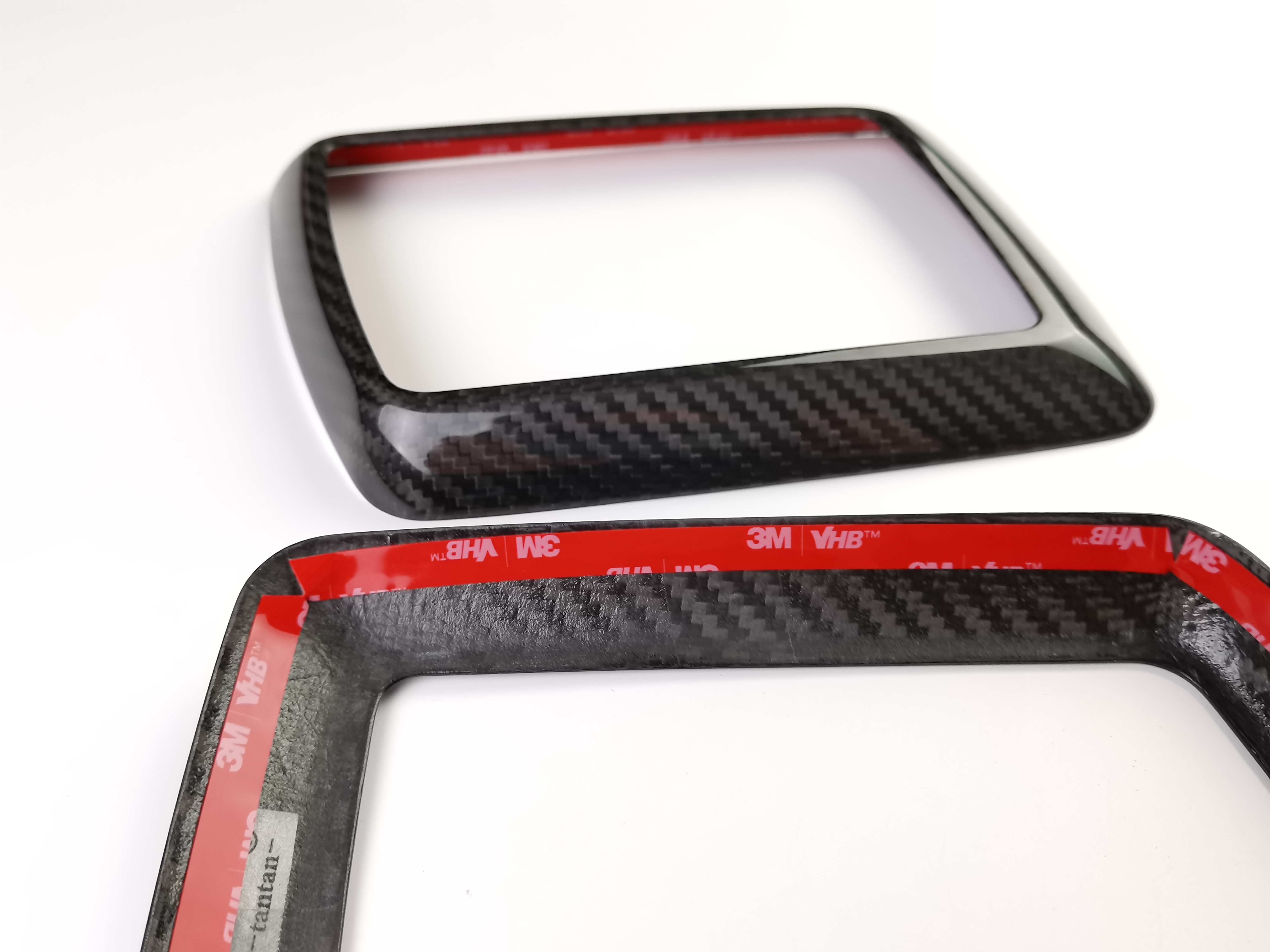 Carbon Fiber Hood Light Frame for AMG G63 Mercedes W464 W463A Brabus G500 G65 4x4 Accessories Front Headlight Frame Car Exterior