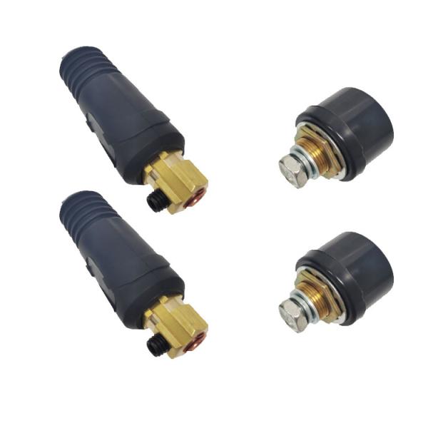 OEM Europe Welding Cable Joint Quick Connector Plug Cable Socket for Male and Female