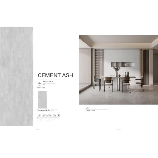 Отполированные плитки гостиной шифера ЦЕМЕНТИРУЮТ шифер 1600*2700mm 1600*3200mm пола пола ливня ЗОЛЫ керамический деревянный