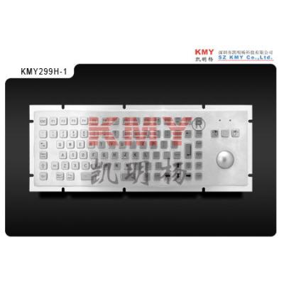 Boule de commande optique industrielle électronique à l'épreuve du vandalisme en métal du clavier IP65 en métal de kiosque