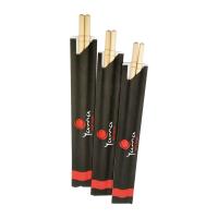 Hashis de bambu de embalagem de papel da saúde do hashi por atacado chinês