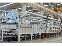 Ligne de production manuelle de traitement thermique de la source de feuilles