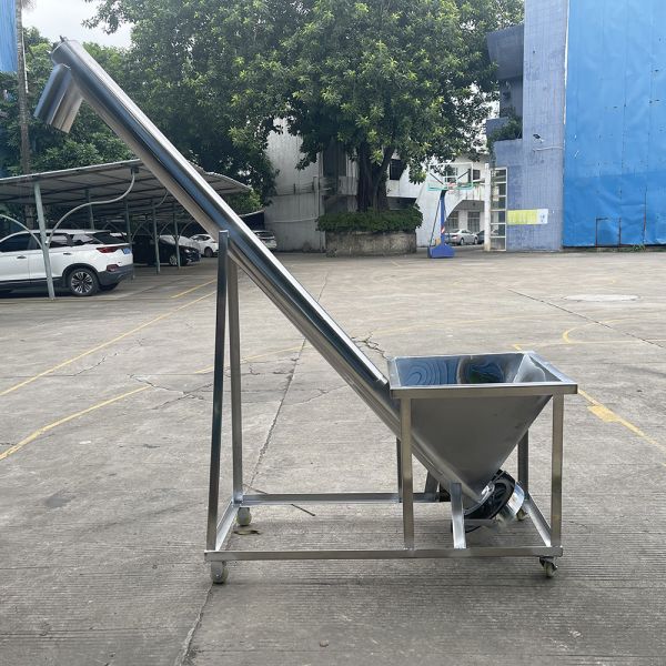 Stainless Steel Heat Resistant Screw Conveyor and Auger Feeder with Customized Vertical Elevator