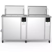 Dual Tanks Industrial Ultrassonic Parts Cleaner com secagem a ar quente 135L