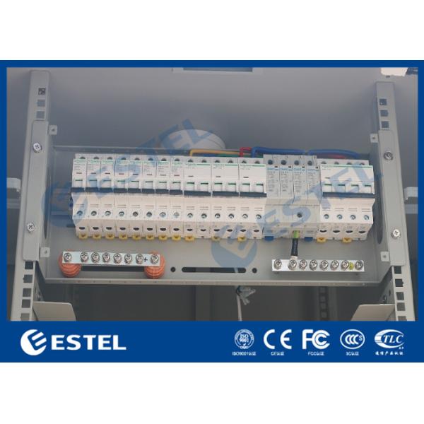 2 вентилятора гальванизировали шкаф телекоммуникаций стального шкафа 27У на открытом воздухе