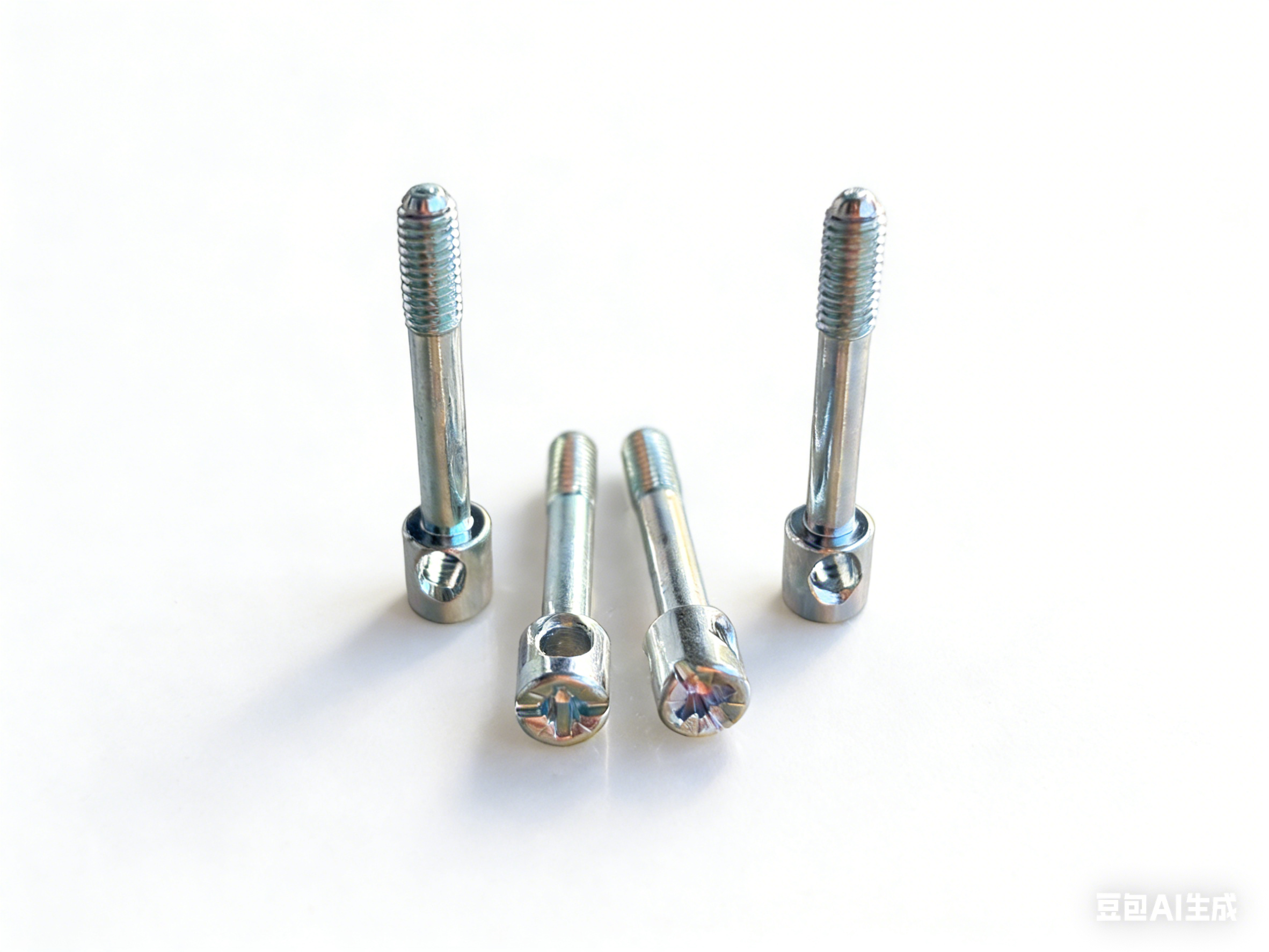Zinc Plated Electric Meter Screws Manufactured by Cold Forging Process Suitable for Electric Meter Installation Projects