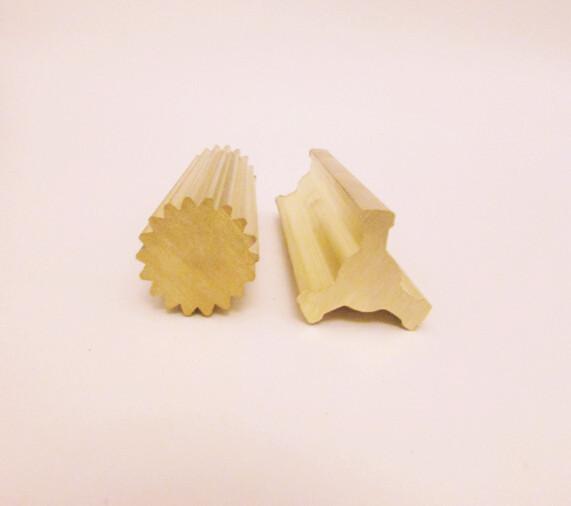C38000 C38500 Copper Zinc Alloy Extrusions For Interior Decoration