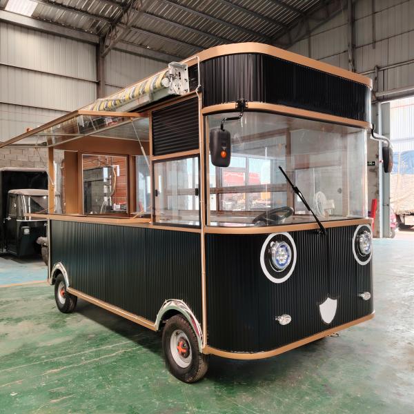 External Power Supply Mobile Fried Chicken Combo with Boutique Cart and Cola Beverage