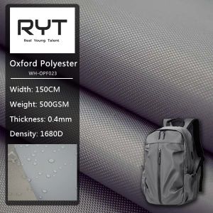 PVC 1680 одиночный курсирует ткань 100% полиэстер прочную водоустойчивую для ботинок багажа
