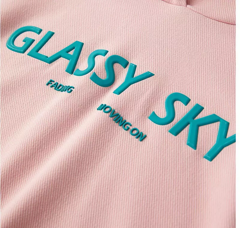 Letter Pattern Casual Pullover Sweater Hoodies With 3D Print Eager Logo