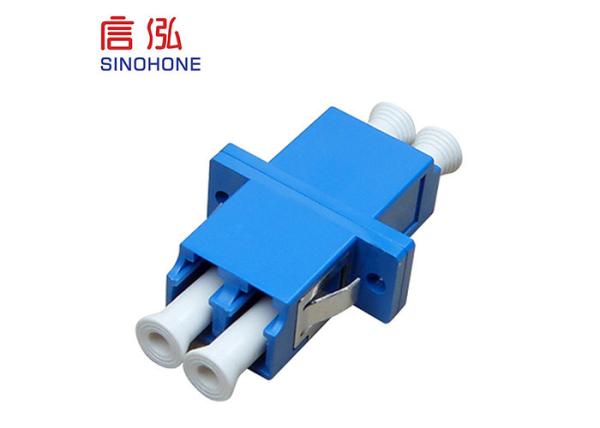 Telecommunications LC SC Fiber Patch Cable , Multimode Duplex 2 Fiber Optic Cable