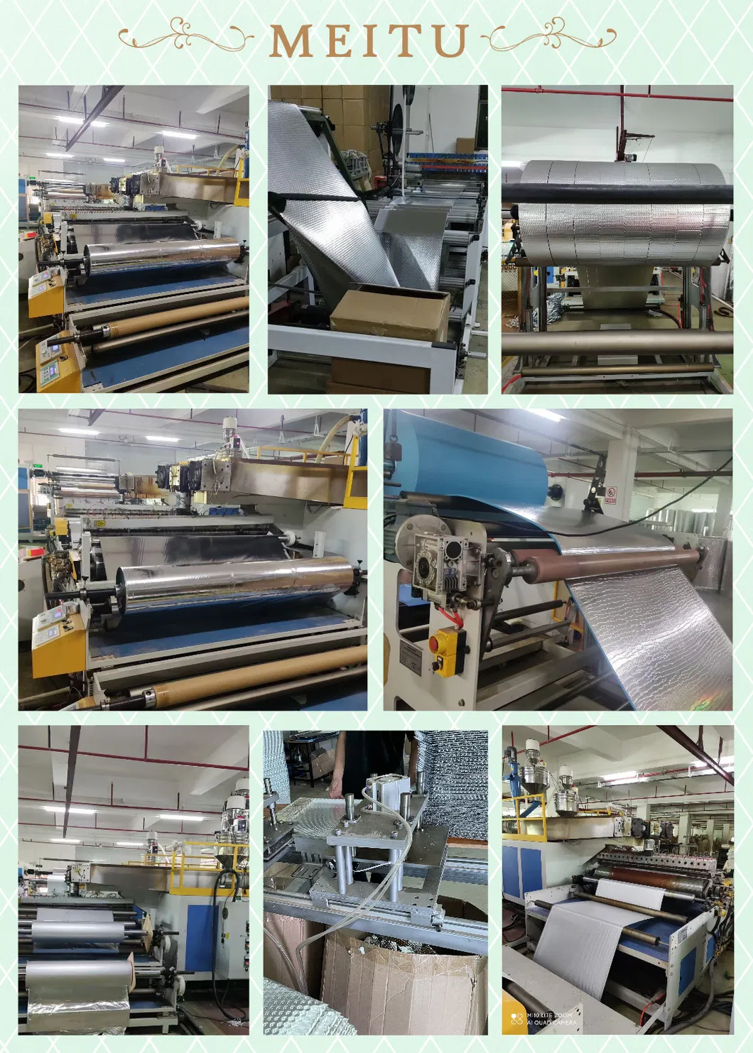 Picnic Pack Custom Aluminized Bubble Insulation Bag Takeaway Bag Lunch Ice Pack