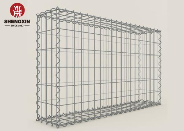 Anti Rust Hot Dipped Galvanized Garden Gabion Baskets Welded Outdoor Decoration