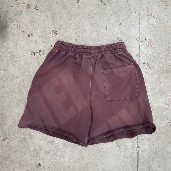 Color sólido Hombres Francés Terry Calzoncillos Acido Lavado Streetwear Outfits Calzoncillos