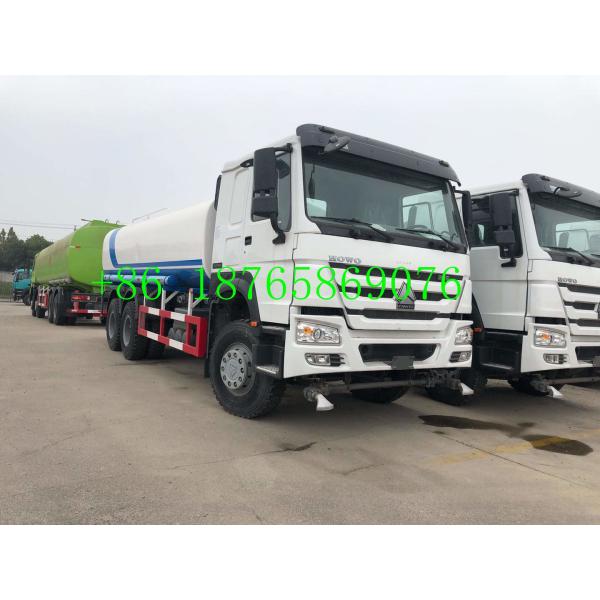 camión del tanque de agua de las ruedas 6x4 336hp de 1500L Sinotruk Howo 10