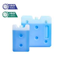 Fabrica Venda Quente Personalizar Reutilizavel Shell Gel Hard Ice Pack tijolo de gelo para armazenamento de resfriamento