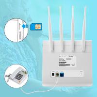 5dbi router Volte 1200Mbps 4G Sim Card Slot Router da antena LTE