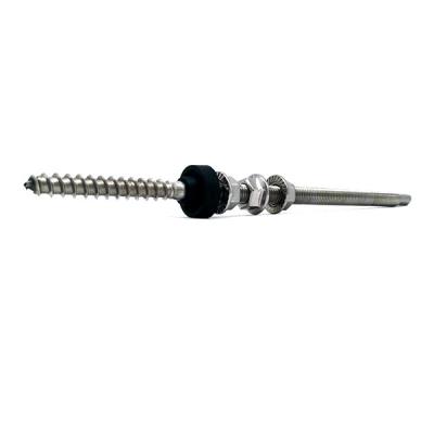 Adjustable PV Rack Stainless Steel 304 316 Hanger Bolts For Solar Roof