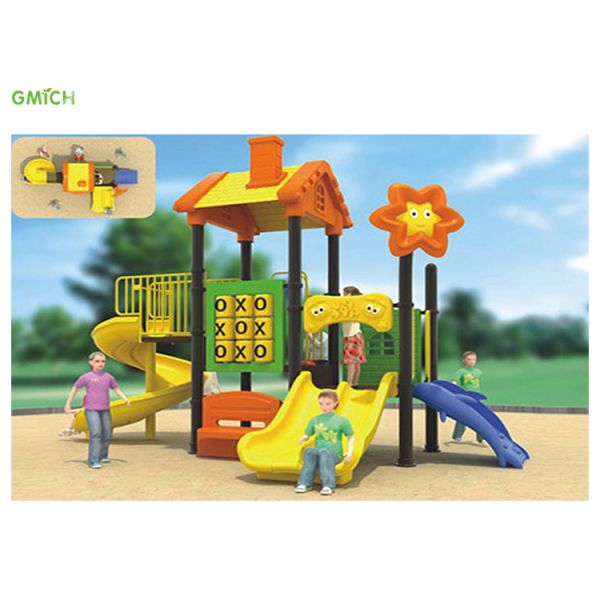 LLDPE Small Commercial Playground Equipment Safe And Reliable 480*280*350 CM