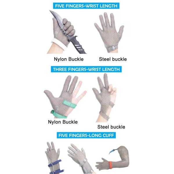 Перчатки безопасности ППЭ нержавеющей стали, чистка защитной сетки перчаток вырезывания удобная