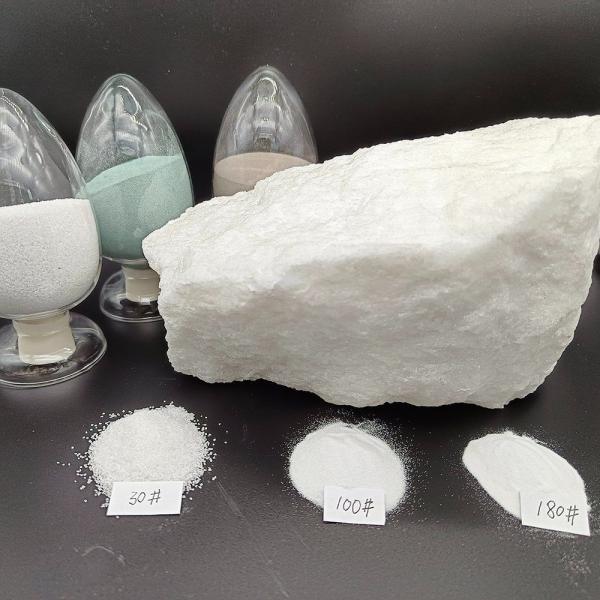 9.0 Hardness White Corundum Fused Alumina Powder For Abrasives Or Refractories Sandblasting