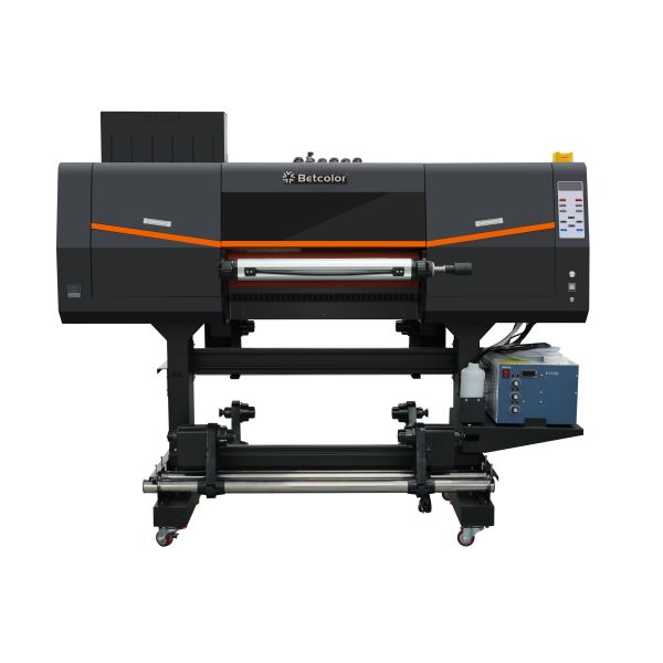 Betcolor Multifunctional 3 Print Heads UV DTF Printer T-shirt Textile Clothing Sticker UV DTF Crystal Label Printer