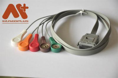 Biomedical Instruments Holter Cable BI ECG Cable 5 Lead Snap C07-12-12