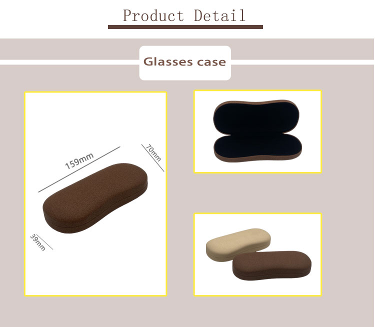 Кожаный в оболочке случай Eyeglass раковины вольфрамокарбидного сплава