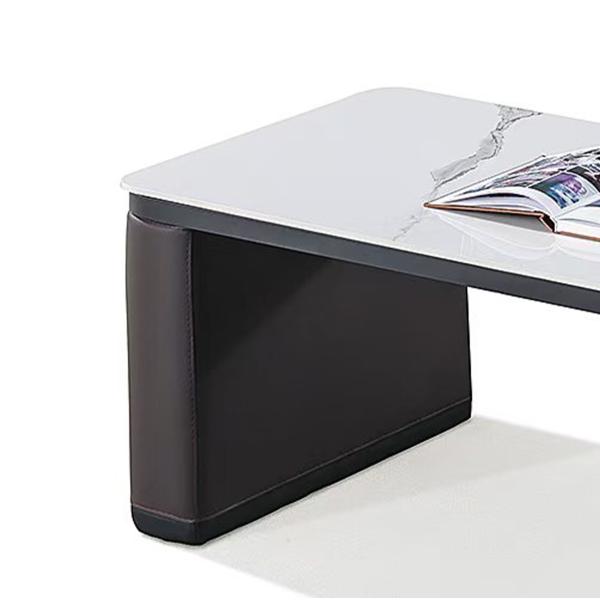Mesa de café rectangular moderna Salón de estar Mesa de té de mesa de mesa de mesa de oficina simple