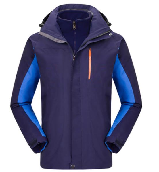 Newest snowboard jacket mens warm winter high quality couple styles two pieces jacket