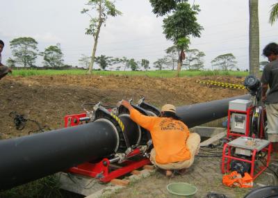 8Mpa  OEM Plastic Pipe Butt Fusion Machine Automatic Pipe Welding 24IPS