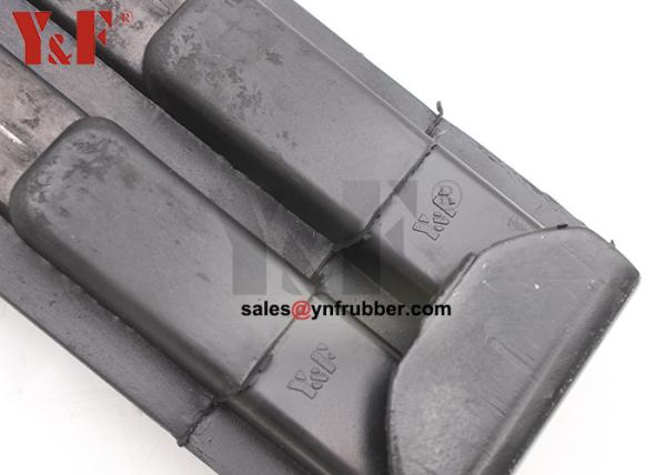 Cylindrical Rubber Bump Stops Elastomeric Damping Buffers Vibration Reduction