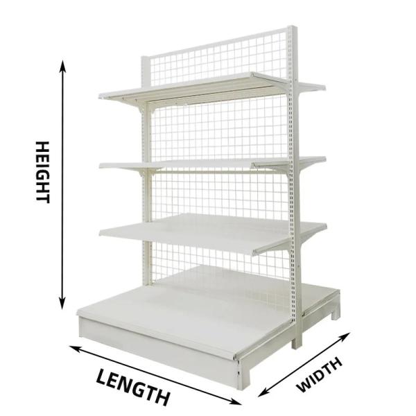 Equipamento de supermercado Mercadaria Venda a retalho Display Rack Condola Rack Supermercado Rack