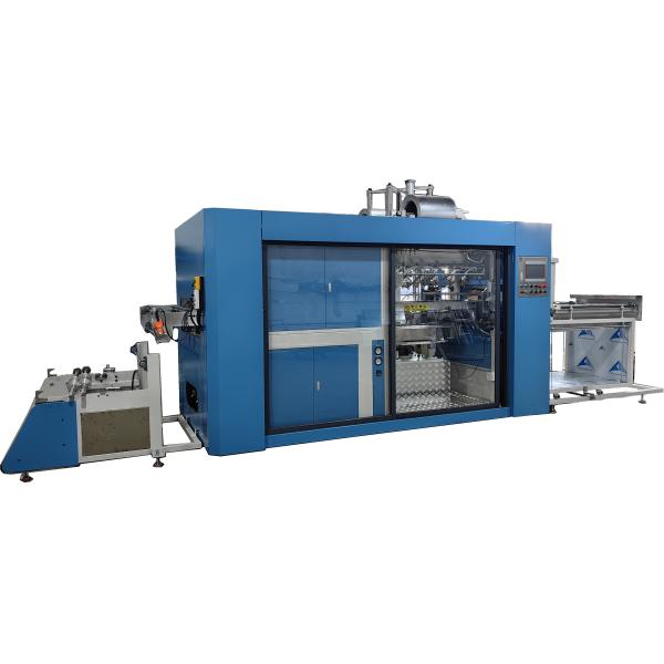High Speed Automatic Thermoforming Machine for Disposable Plastic Lunch Box & Pizza Tray Production with High Productivity
