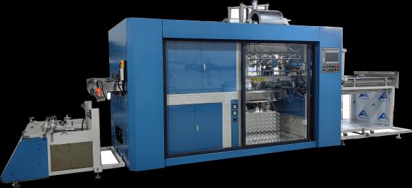 Máquina de termoformado de ampollas de presión negativa automática completa Servo impulsado 1-10 veces/minuto
