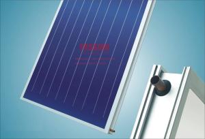 Blue Coating Flat Plate Solar Collector 2m² Black Chrome Flat Panel Thermal